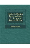 Materia Medica Pura, Volume 2