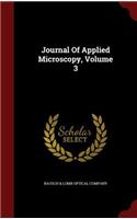 Journal of Applied Microscopy, Volume 3