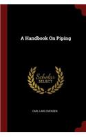 A Handbook on Piping