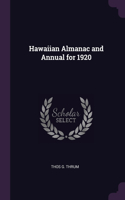 Hawaiian Almanac and Annual for 1920