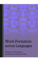 Word-Formation Across Languages