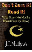 Don't Burn It! Read It!