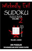 Wickedly Evil Sudoku: Volume 2(English)