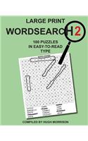 Large Print Wordsearch 2