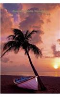 Sunset Beach Vacation Travel Journal Writing: 160 Page 6x9 Writing Journal Notebook, Lined Journal, Diary Notebook (Blank Book Journals)