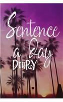 Sentence a Day Diary