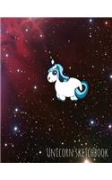 Unicorn Sketchbook - Starwars Unicorn Space Trip
