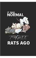 It Was Normal Three Rats Ago