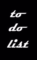 To do list: To arrange my daily work