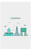 Chisinau Minimalist Travel Notebook [Lined] [6x9] [110 pages]