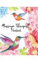 Massage Therapist Notebook: Therapist Planner is an appointment book to schedule your sessions- Perfect for Notes, Journaling and Massage Therapist