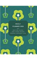 Weekly Planner 2020 with Gratitude Journal, Habit & Mood Tracker, Personal & Business TO-DOs