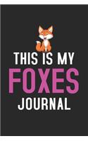 This Is My Foxes Journal