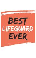 Best lifeguard Ever lifeguards Gifts lifeguard Appreciation Gift, Coolest lifeguard Notebook A beautiful