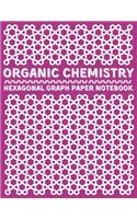Organic Chemistry Hexagonal Graph Paper Notebook