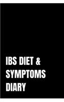 Ibs Diet & Symptoms Diary
