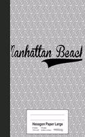 Hexagon Paper Large: MANHATTAN BEACH Notebook