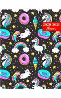 2020-2021 Planner: Simple Weekly & Monthly Planner with Calendar - Personal Journal Week Planners & Goal Planner Organizer