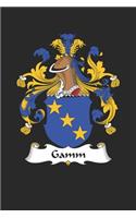 Gamm: Gamm Coat of Arms and Family Crest Notebook Journal (6 x 9 - 100 pages)