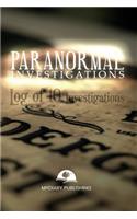 Paranormal Investigations Log Journal for 10 investigations - 6