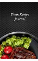 Blank Recipe Journal: Recipe Books to Write In, Recipe Organizer, Blank Cookbook, Recipe Notebook, Homemade Recipe Book, Blank Recipe Book. Meat Cookbook