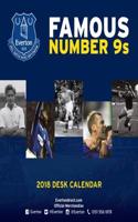 Everton Official Desk Easel 2018 Calendar - Month To View Desk Format