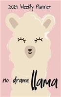 2019 Weekly Planner No Drama Llama: Pink Pocket Sized Planner to Keep Your Weekly Calendar Under Control and the Drama Out of Your Life! Great for School, Scheduling, and a Busy Life.