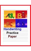 Handwriting Practice Paper With Dotted Lines For Students K-3