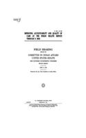 Improving accountability and quality of care at the Indian Health Service through S. 2953: field hearing before the Committee on Indian Affairs