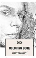 Dio Coloring Book: Ex-Black Sabbath and Heavy Metal Godfather and Teacher Devilish God Inspired Adult Coloring Book