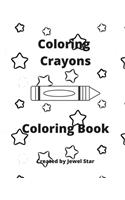 Coloring Crayons Coloring Book