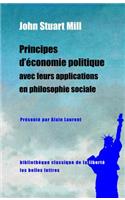 Principes d'Economie Politique Avec Leurs Applications En Philosophie Sociale