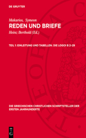 Einleitung und Tabellen. Die Logoi B 2-29