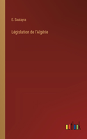 Législation de l'Algérie