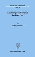 Regierung Und Kontrolle in Osterreich