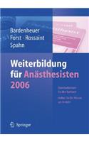 Weiterbildung Fur Anasthesisten 2006