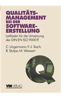 Qualitätsmanagement Bei Der Softwareerstellung