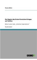 Der Beginn des Ersten Punischen Krieges auf Sizilien