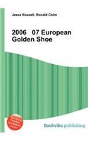 2006 07 European Golden Shoe