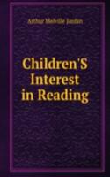 Children'S Interest in Reading