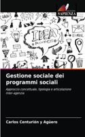 Gestione sociale dei programmi sociali
