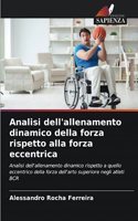 Analisi dell'allenamento dinamico della forza rispetto alla forza eccentrica