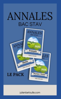 Annales bac techno STAV pack matières générales 2025