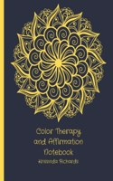 Color Therapy and Affirmation Notebook