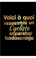 voici à quoi ressemble un cycliste superstar badass ninja