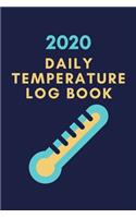 2020 Daily Temperature Log Book