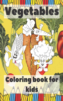 Vegetables Coloring Book For Kids