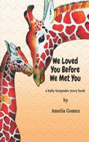 We Loved You Before We Met You: A Baby Keepsake Storybook