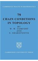 Chain Conditions in Topology