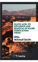 Silicic Acid, Its Influence and Removal in Water Purification